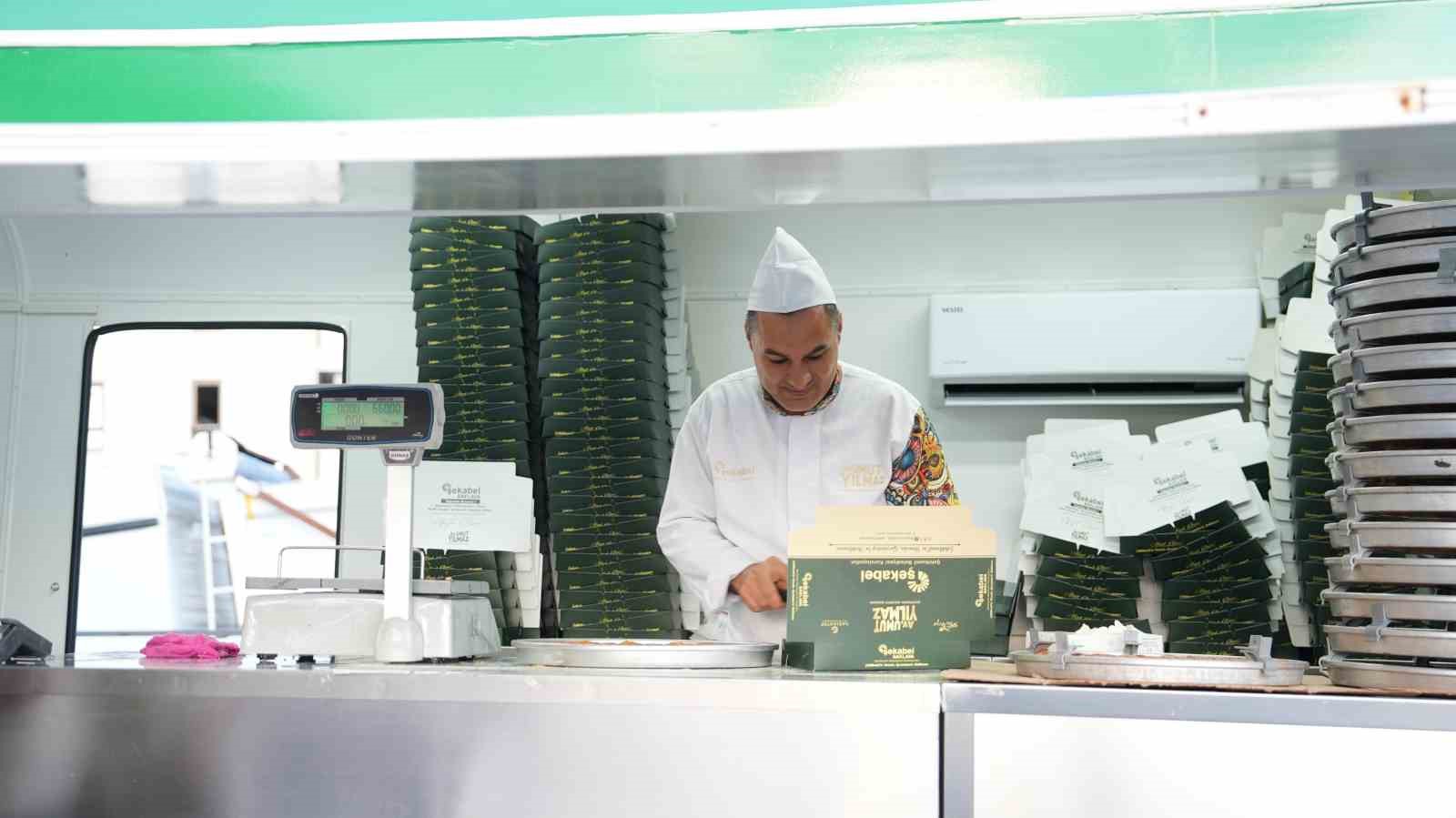 Şekabel baklava Şehitkamil’in dört bir yanına yayılıyor