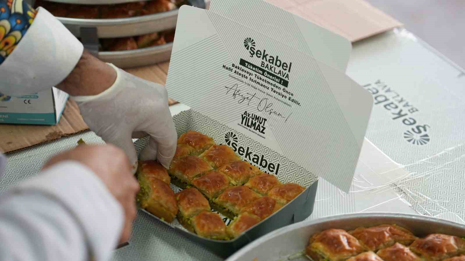 Şekabel baklava Şehitkamil’in dört bir yanına yayılıyor
