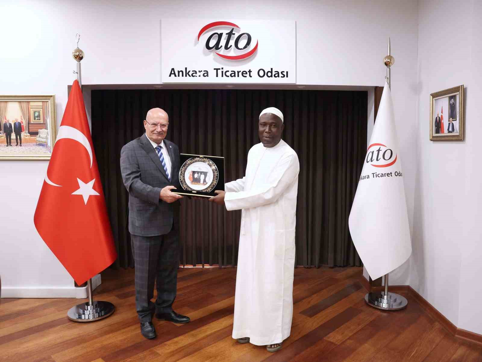 ATO Başkanı Baran: "Afrika ülkeleriyle ticari ve ekonomik ilişkilerimizi geliştirmek için üzerimize düşeni yapmaya hazırız"
