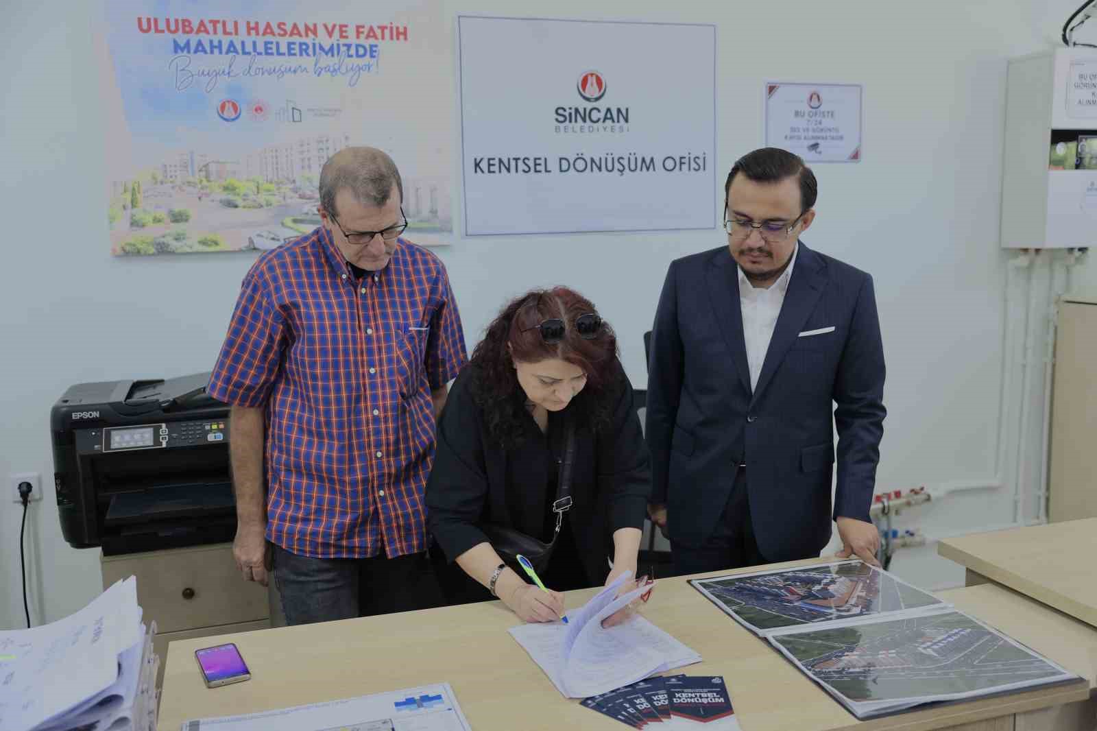 Ulubatlı Hasan Mahallesi 1. Etap Kentsel Dönüşüm Projesi’nde anlaşma oranı yüzde 64,74’e ulaştı