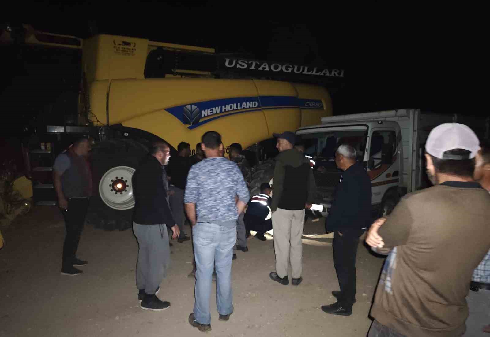 Buğday hırsızlığı iddiasıyla 4 şüpheli gözaltına alındı