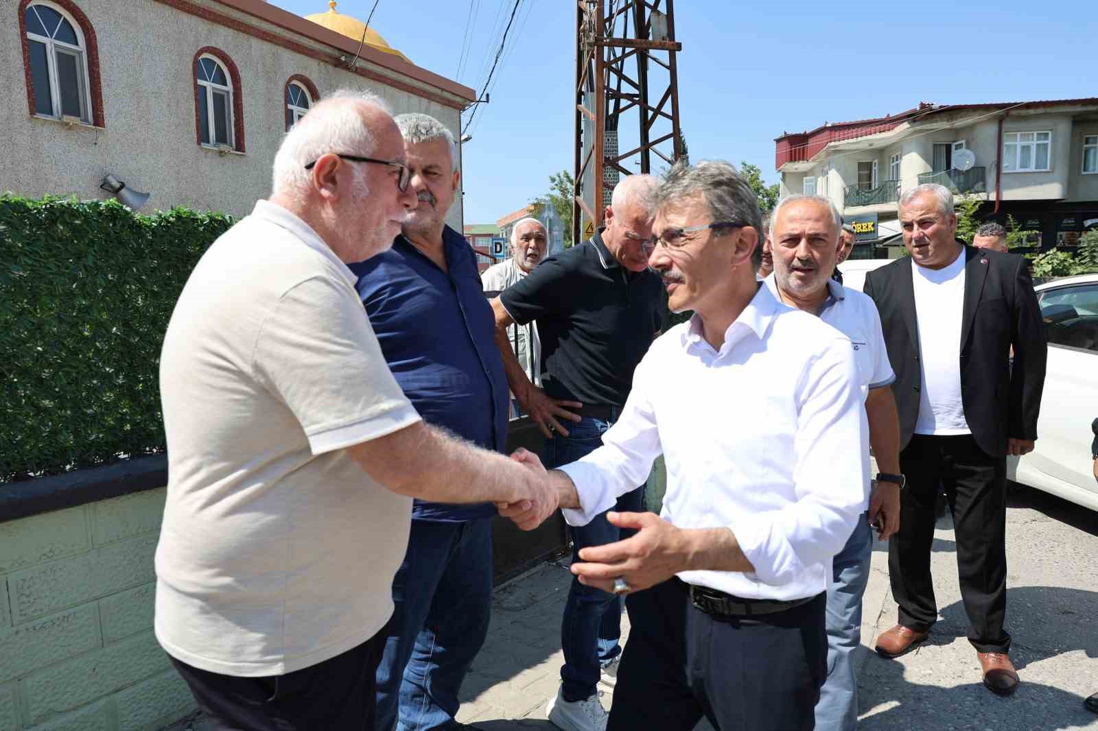 Erenler ilçesinde altyapı ve üstyapı çalışmaları devam ediyor