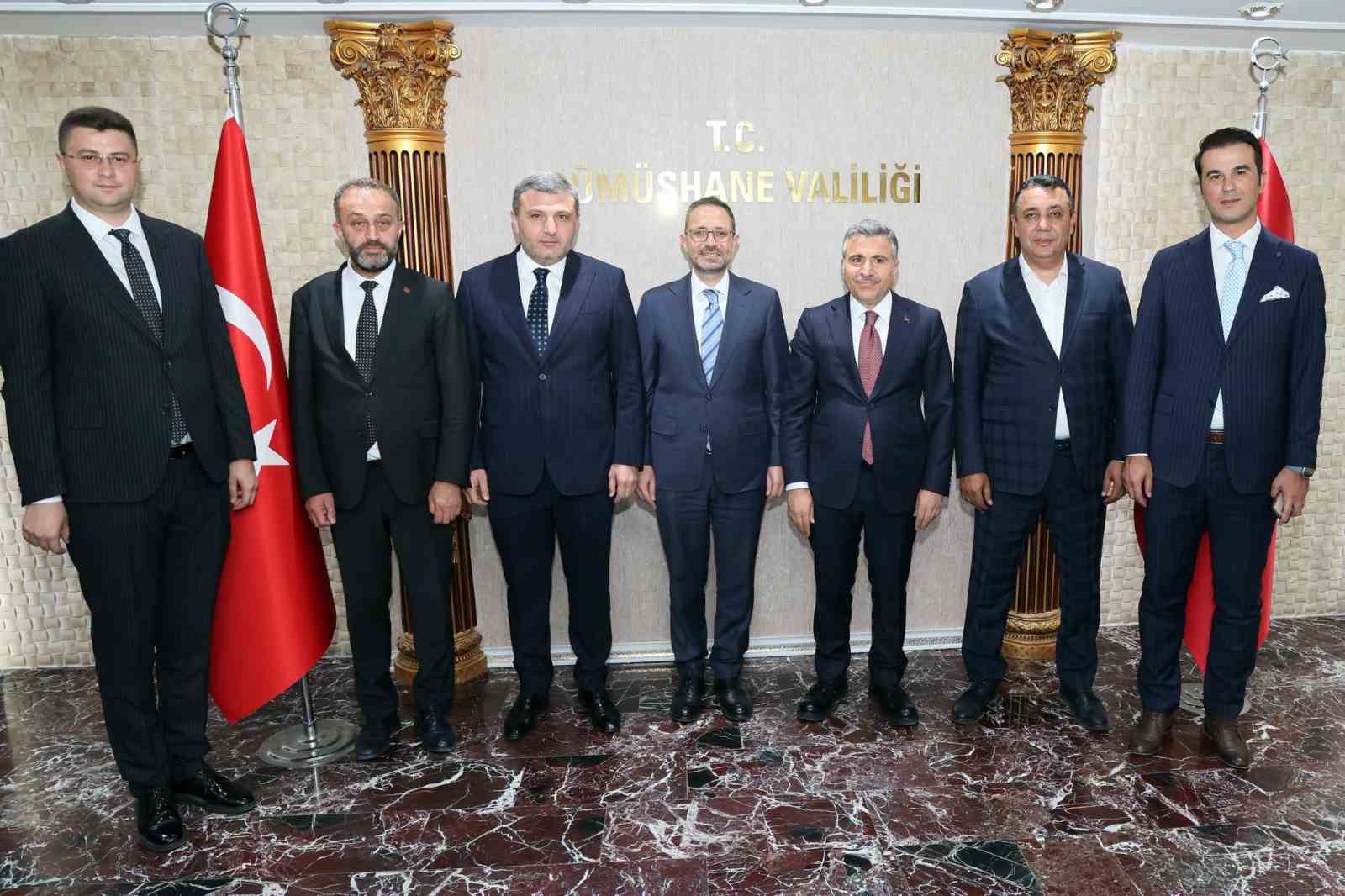 Adalet Bakan Yardımcısı Ayyıldız’ın Gümüşhane temasları
