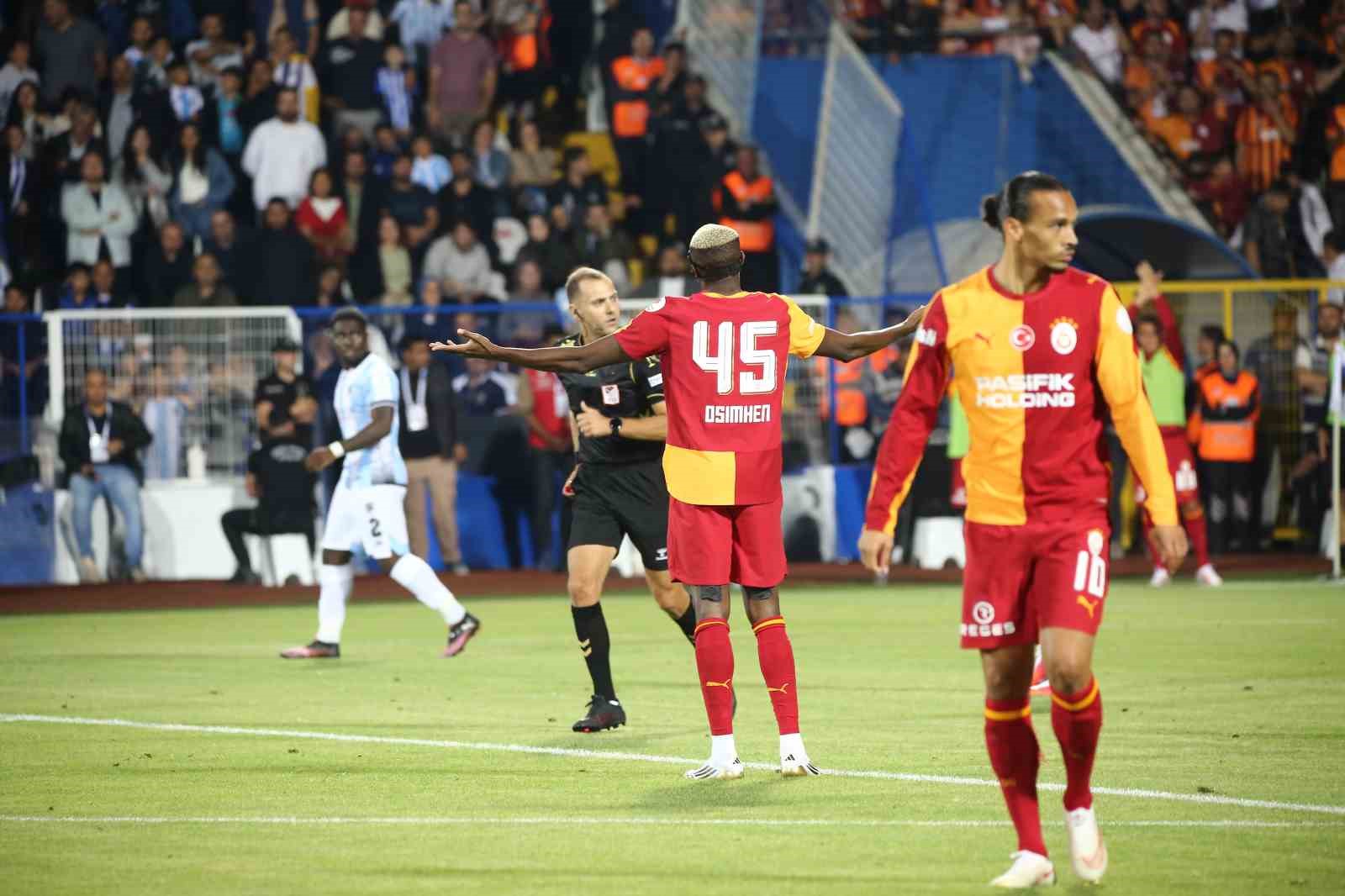 Trendyol Süper Lig: Erzurumspor FK: 0 - Galatasaray: 4 (Maç sonucu)