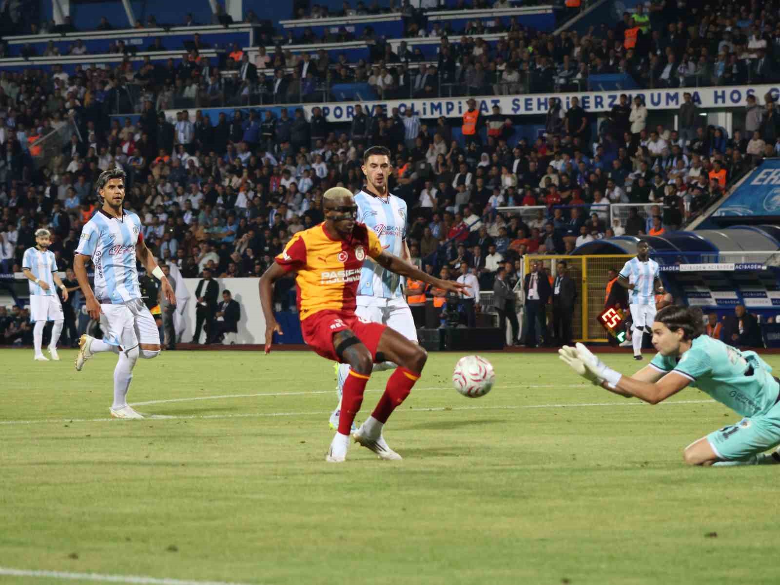 Trendyol Süper Lig: Erzurumspor FK: 0 - Galatasaray: 4 (Maç sonucu)