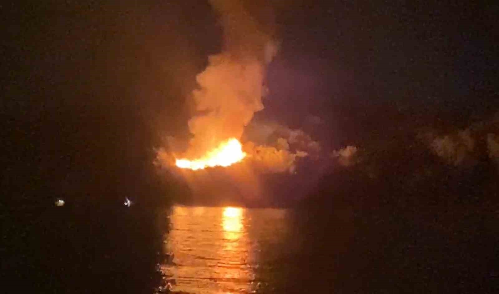 Marmaris’te orman yangını