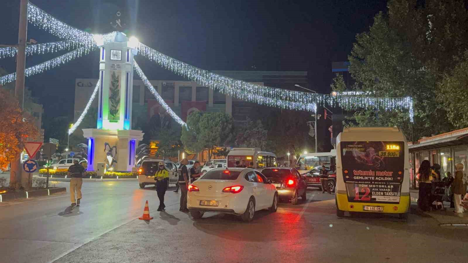 Bursa’da bin polisle "Huzur" uygulaması