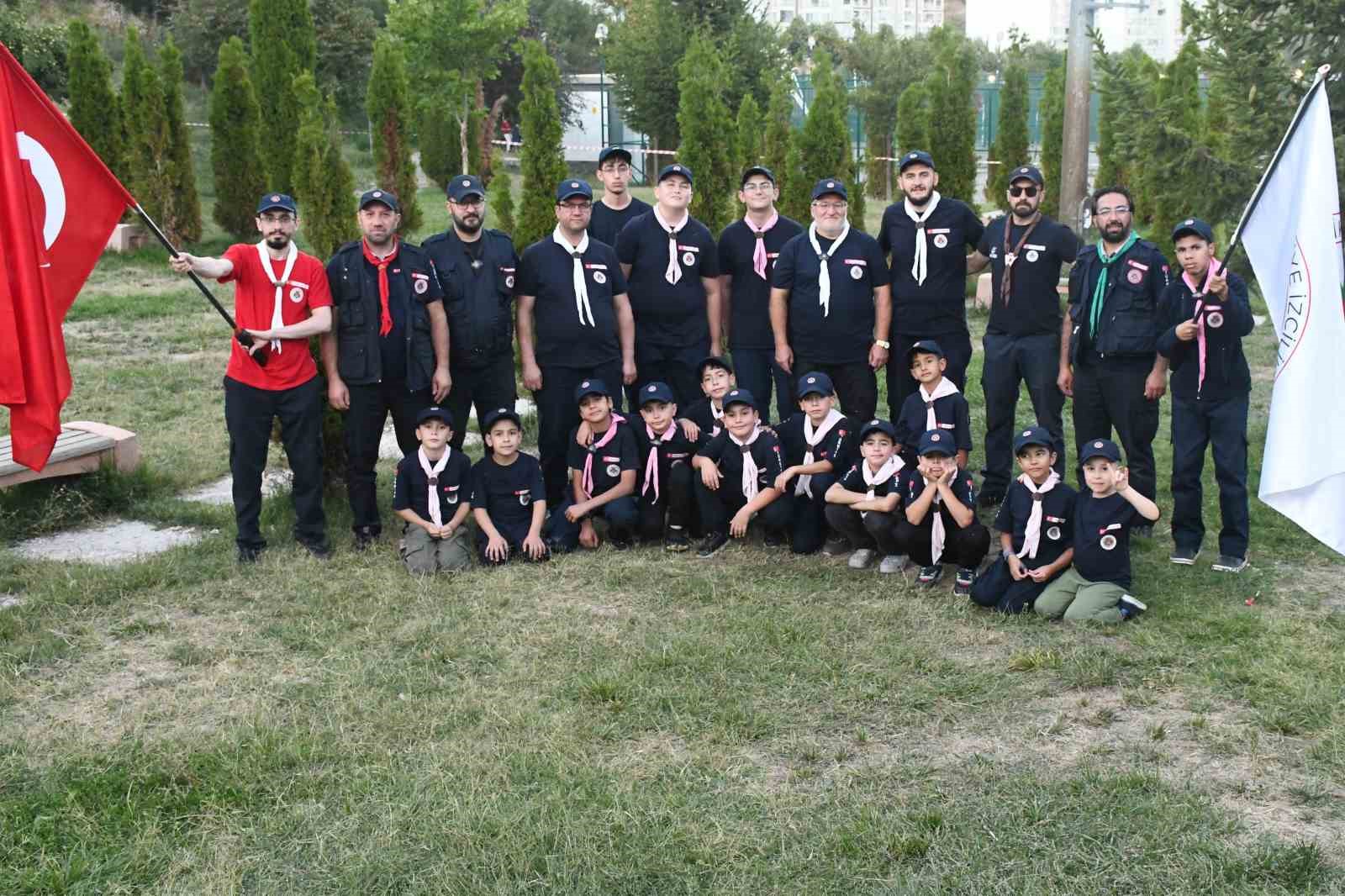 Yozgat’ta izcilerden teknolojiye 3 günlük mola