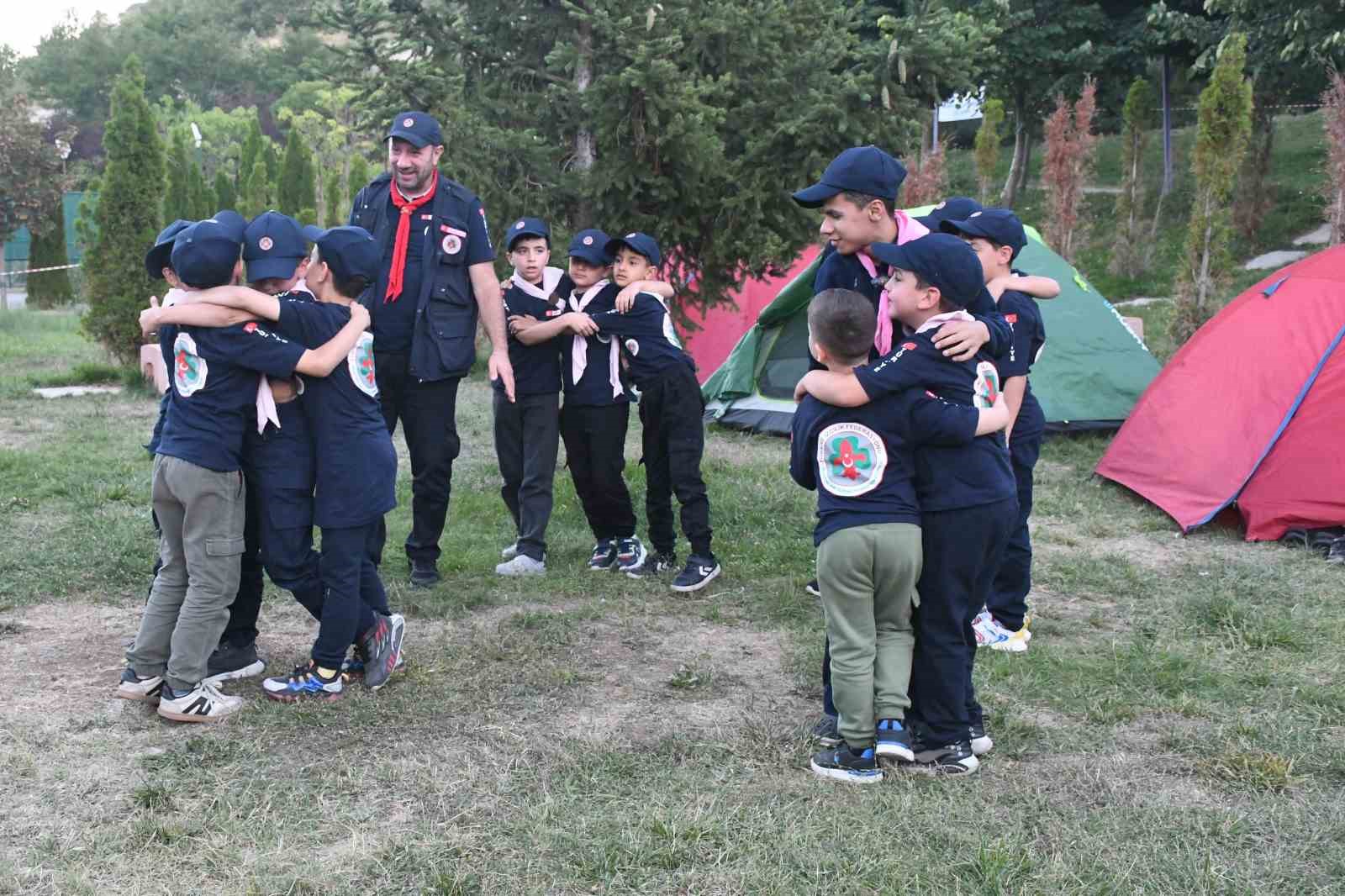 Yozgat’ta izcilerden teknolojiye 3 günlük mola