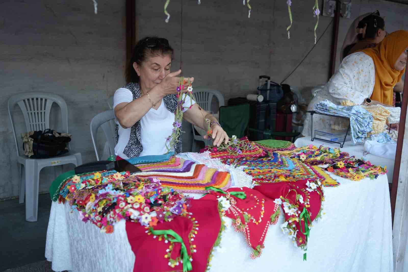 Kadın Emeği Festivali’nde el emeği ürünlere yoğun ilgi