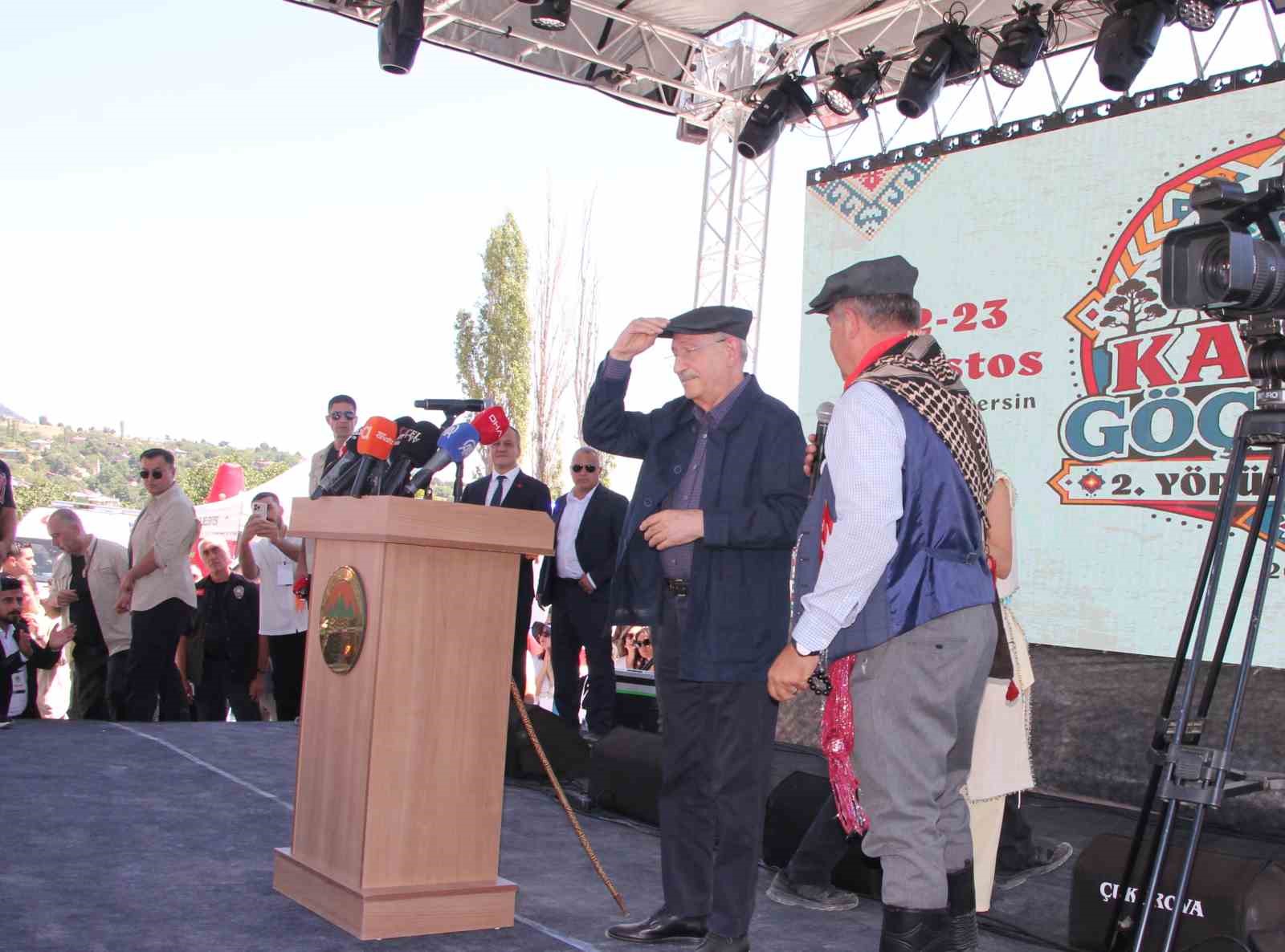 Kılıçdaroğlu Yörük etkinliğinde konuştu: "Yörük demek özgürlük demektir"