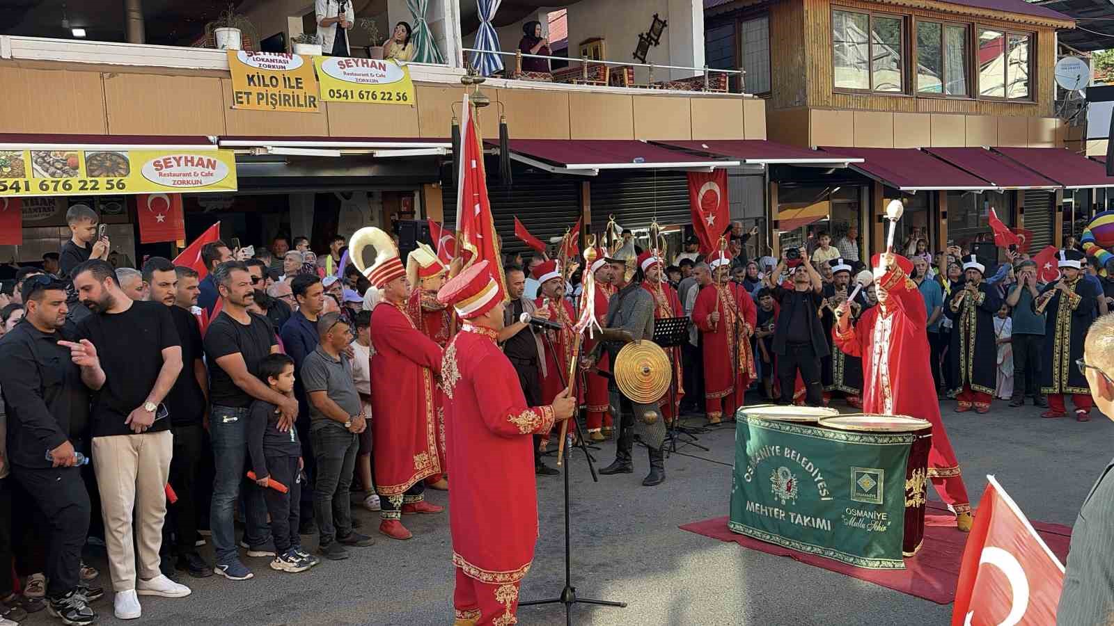 Osmaniye 30. Zorkun Yaylası Çocuk Şenliği kortej yürüyüşüyle başladı