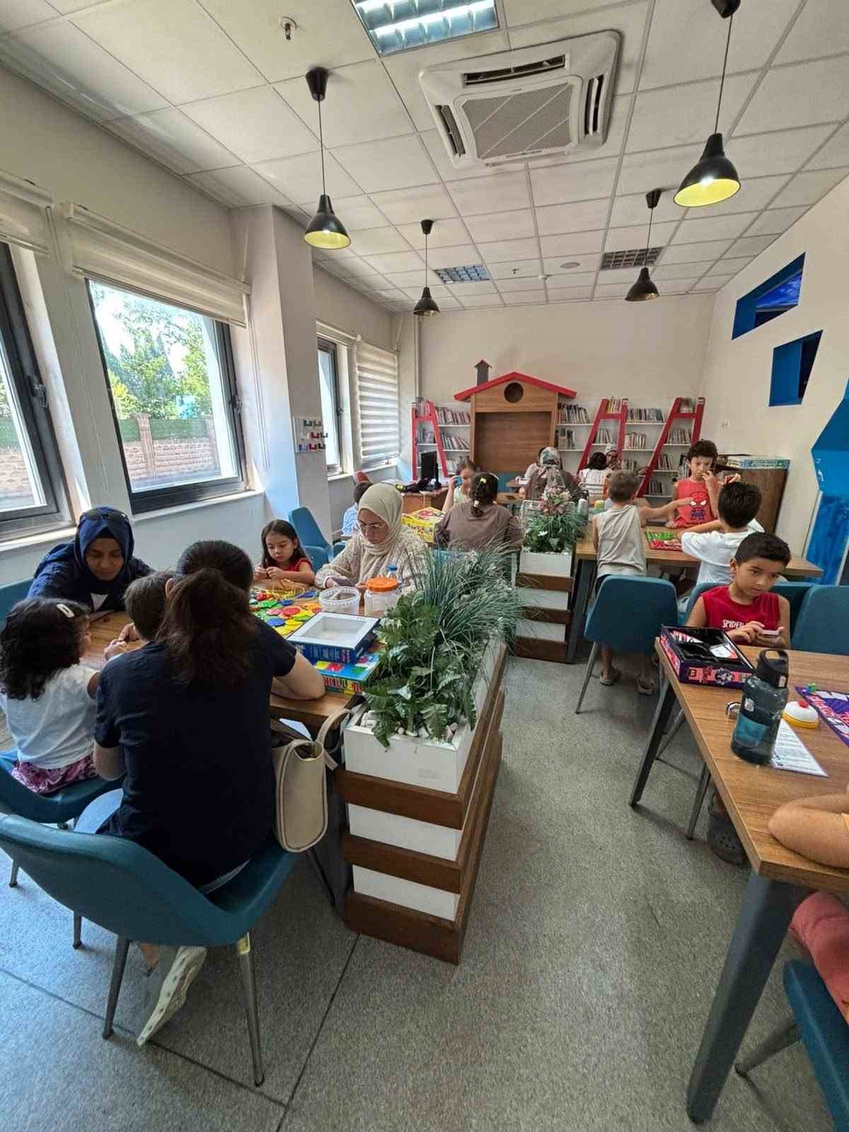 Aydın’da çocuklar zeka oyunlarıyla hem düşündü hem eğlendi