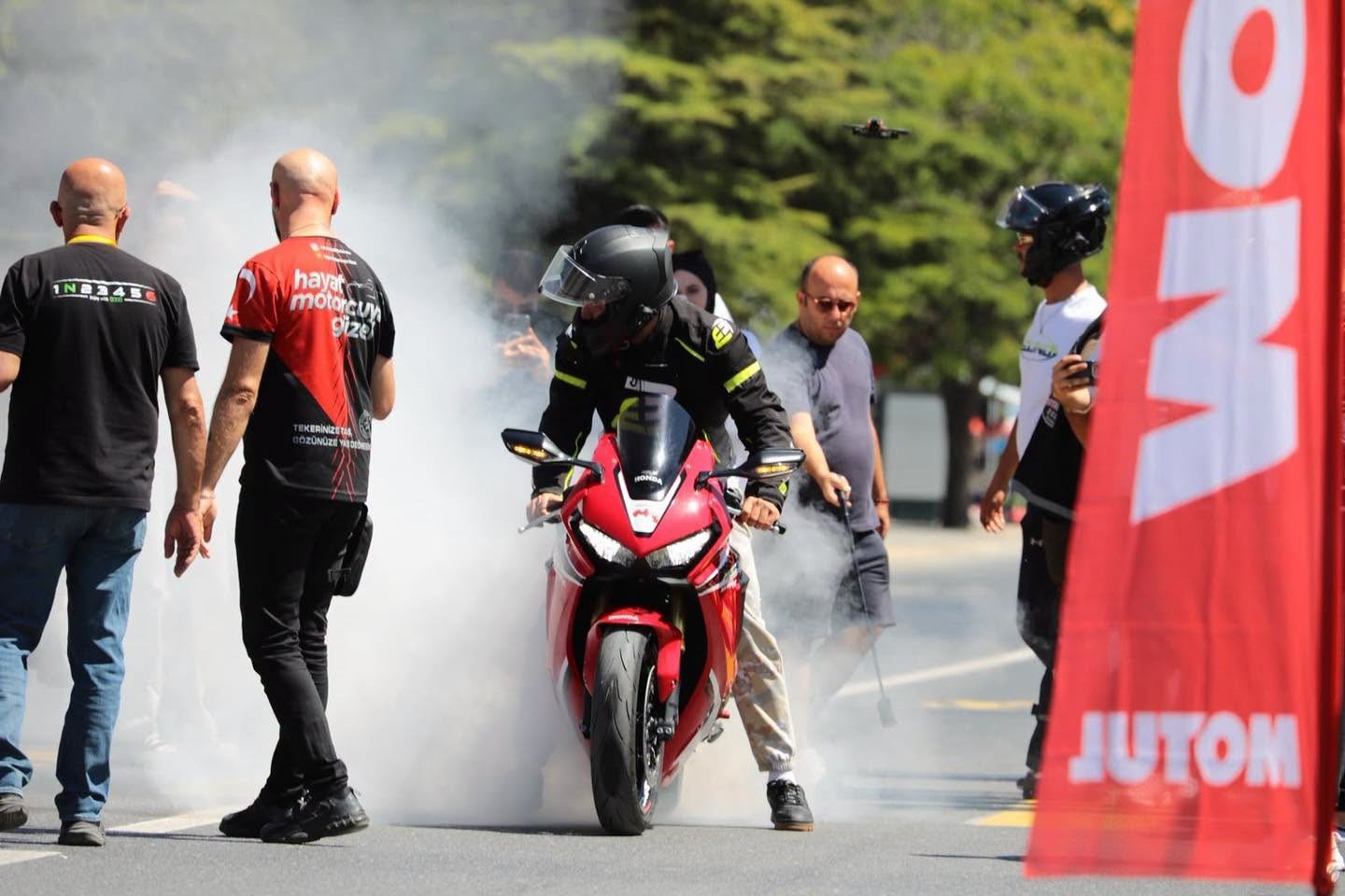 Ergan Motofest’te drag heyecanı