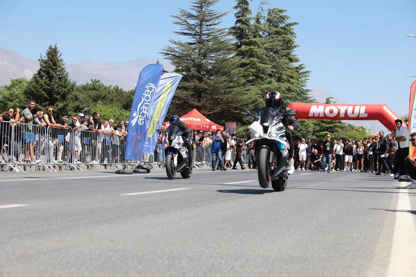 Ergan Motofest’te drag heyecanı