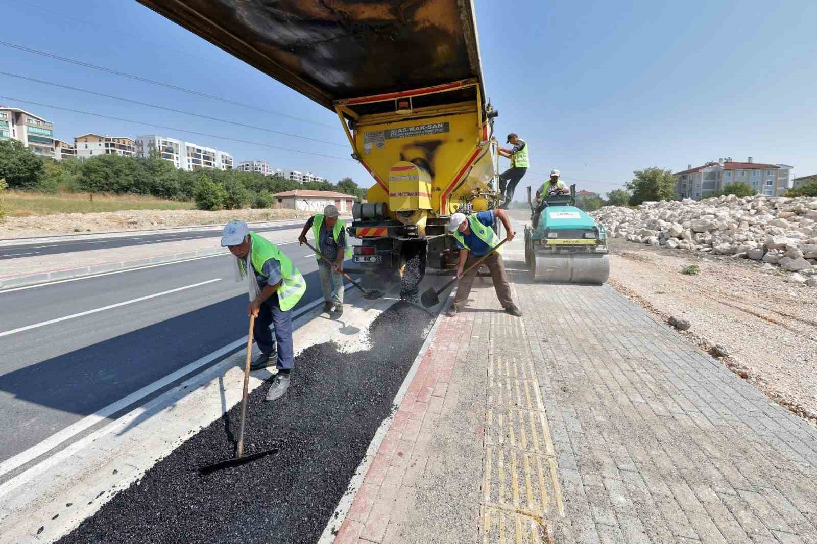 Bursa Büyükşehir’den yeni yola alternatif dokunuş