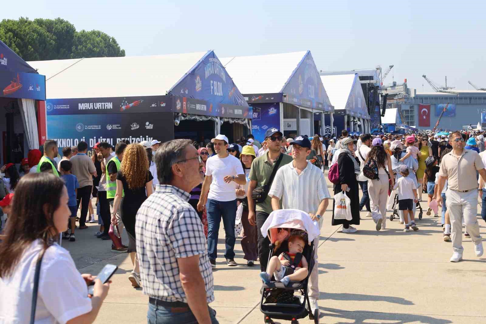 TEKNOFEST Mavi Vatan’da adım atacak yer kalmadı