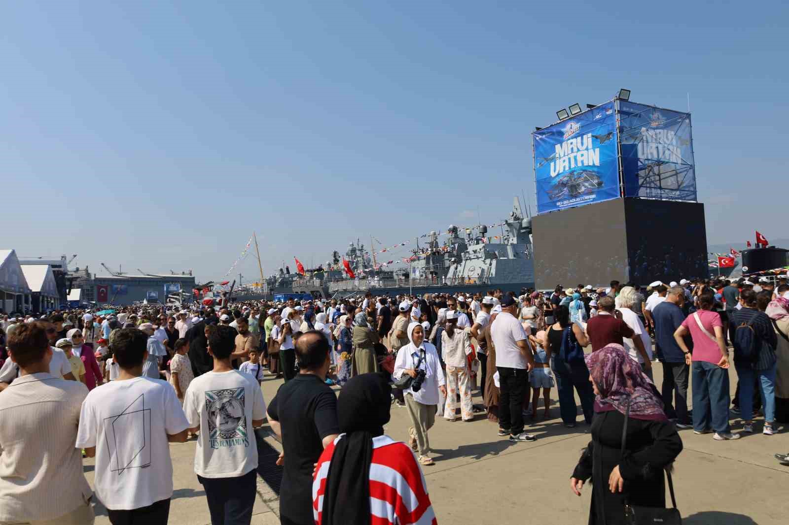 TEKNOFEST Mavi Vatan’da adım atacak yer kalmadı