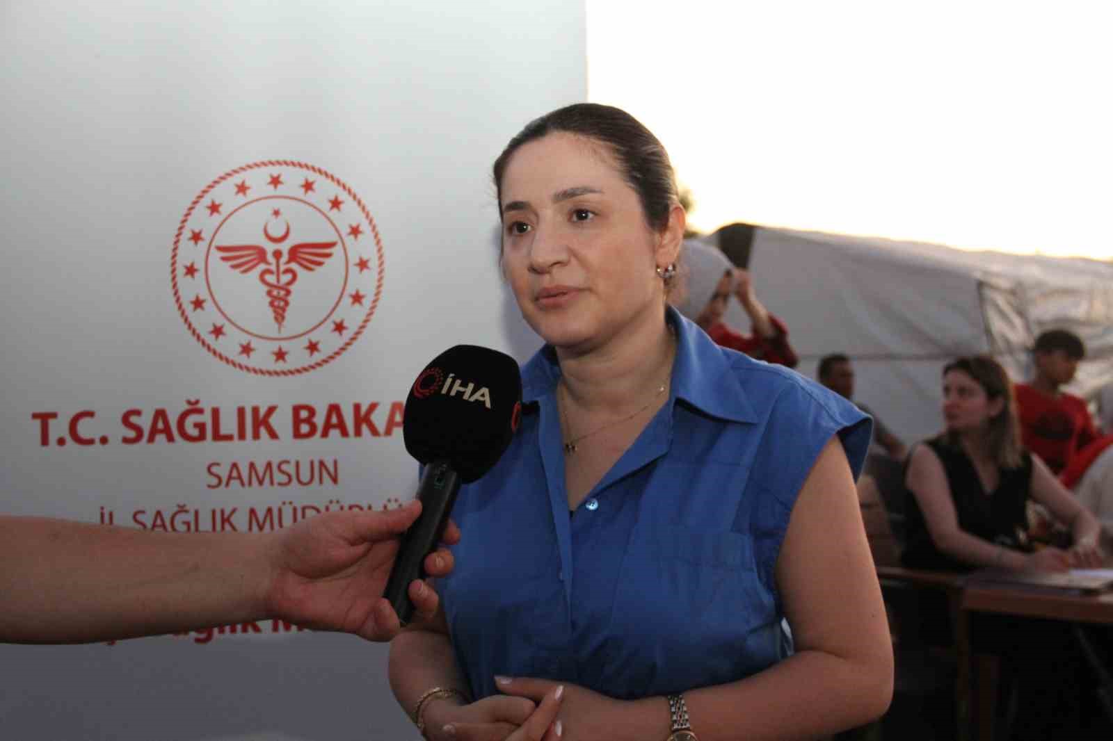 Çarşamba’da 350 mevsimlik tarım işçisine sağlık taraması