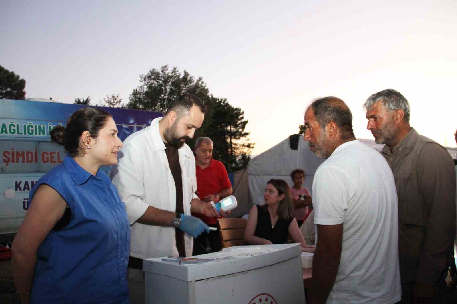 Çarşamba’da 350 mevsimlik tarım işçisine sağlık taraması