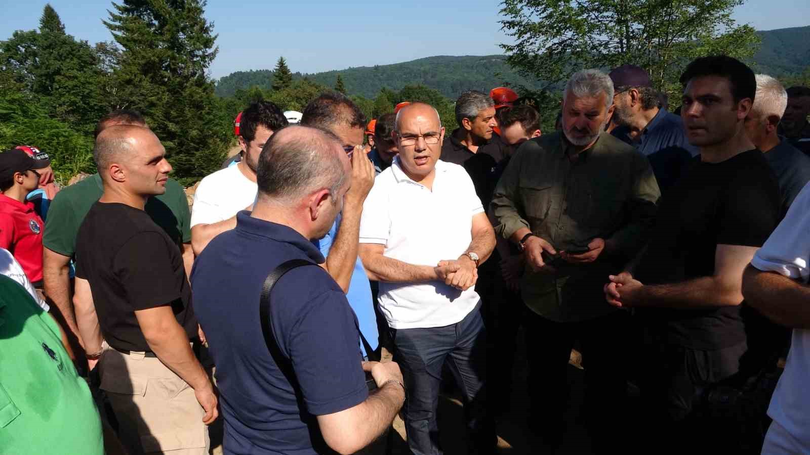 Giresun Valisi Koç: "Hava aracının düştüğüne dair herhangi bir ize rastlanılmadı"