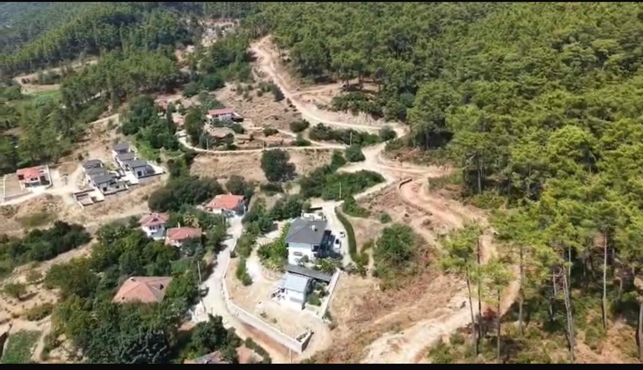 Çetibeli’nde orman ve yerleşim alanlarını ayıran yol tamamlandı