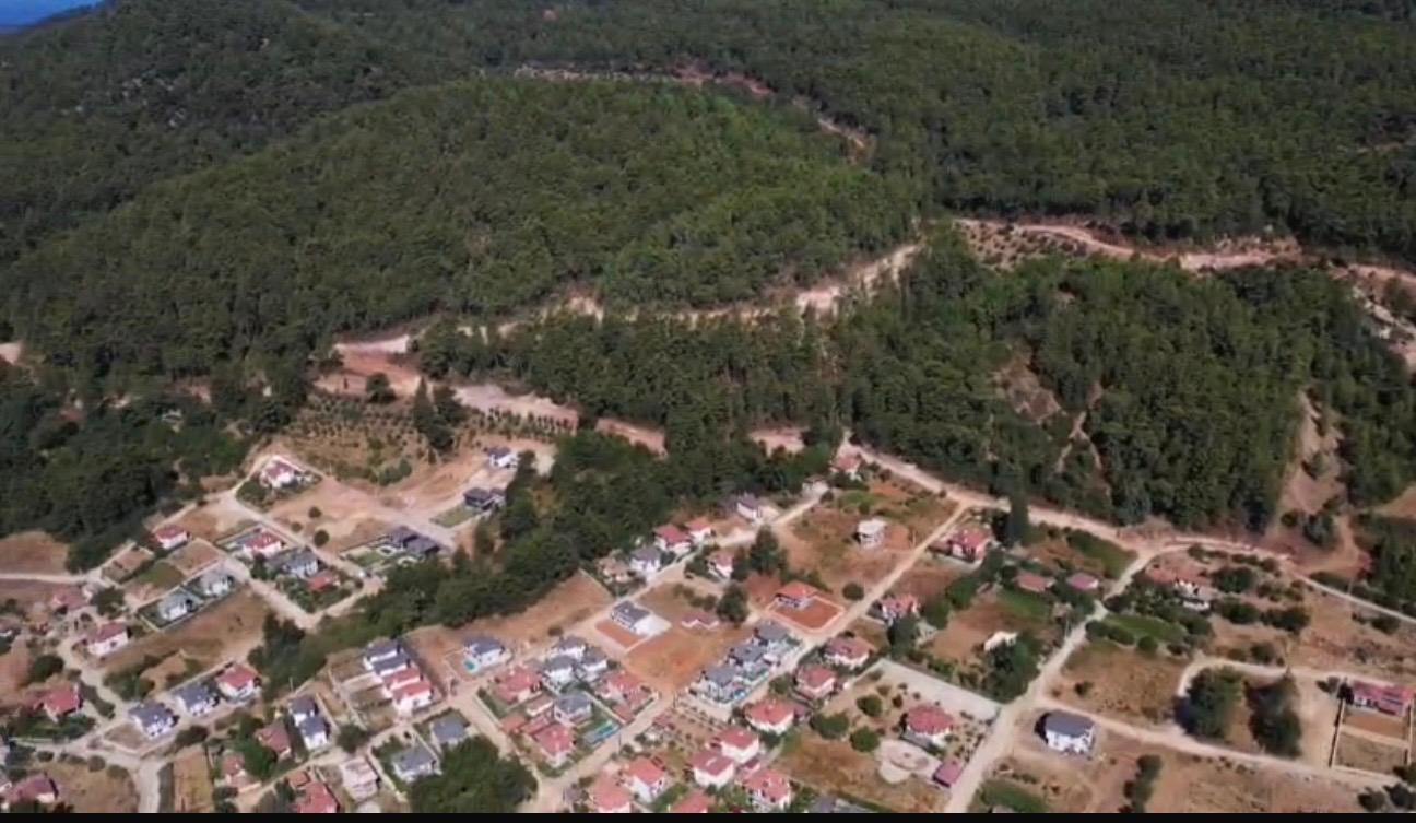 Çetibeli’nde orman ve yerleşim alanlarını ayıran yol tamamlandı