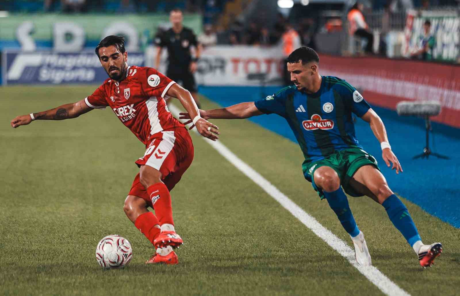 Trendyol Süper Lig: Çaykur Rizespor: 0 - Samsunspor: 1 (İlk yarı)
