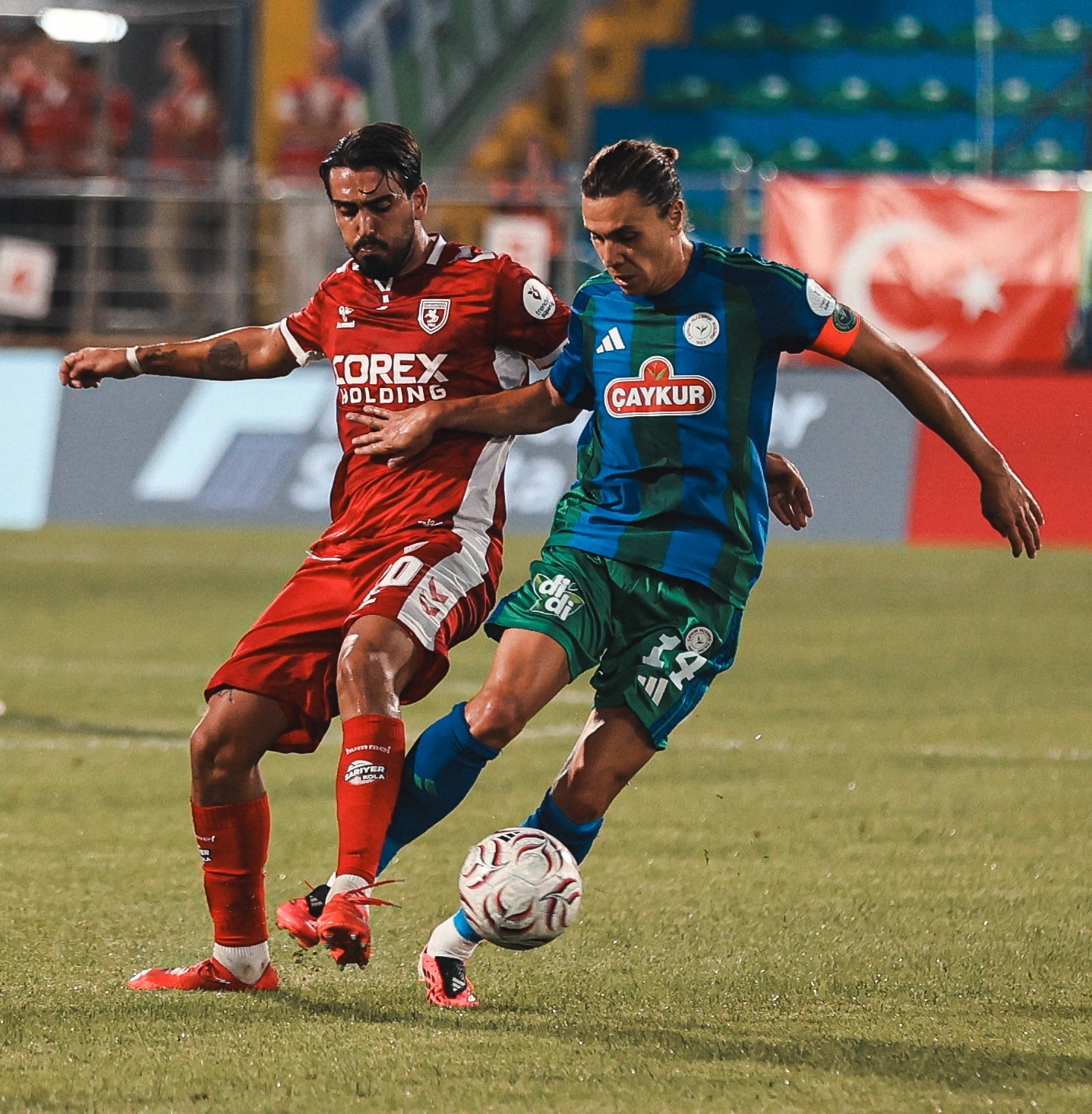 Trendyol Süper Lig: Çaykur Rizespor: 0 - Samsunspor: 1 (İlk yarı)