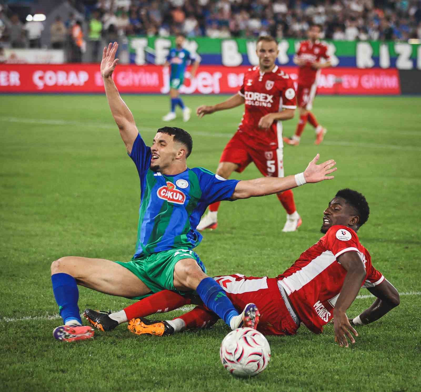 Trendyol Süper Lig: Çaykur Rizespor: 0 - Samsunspor: 2 (Maç sonucu)