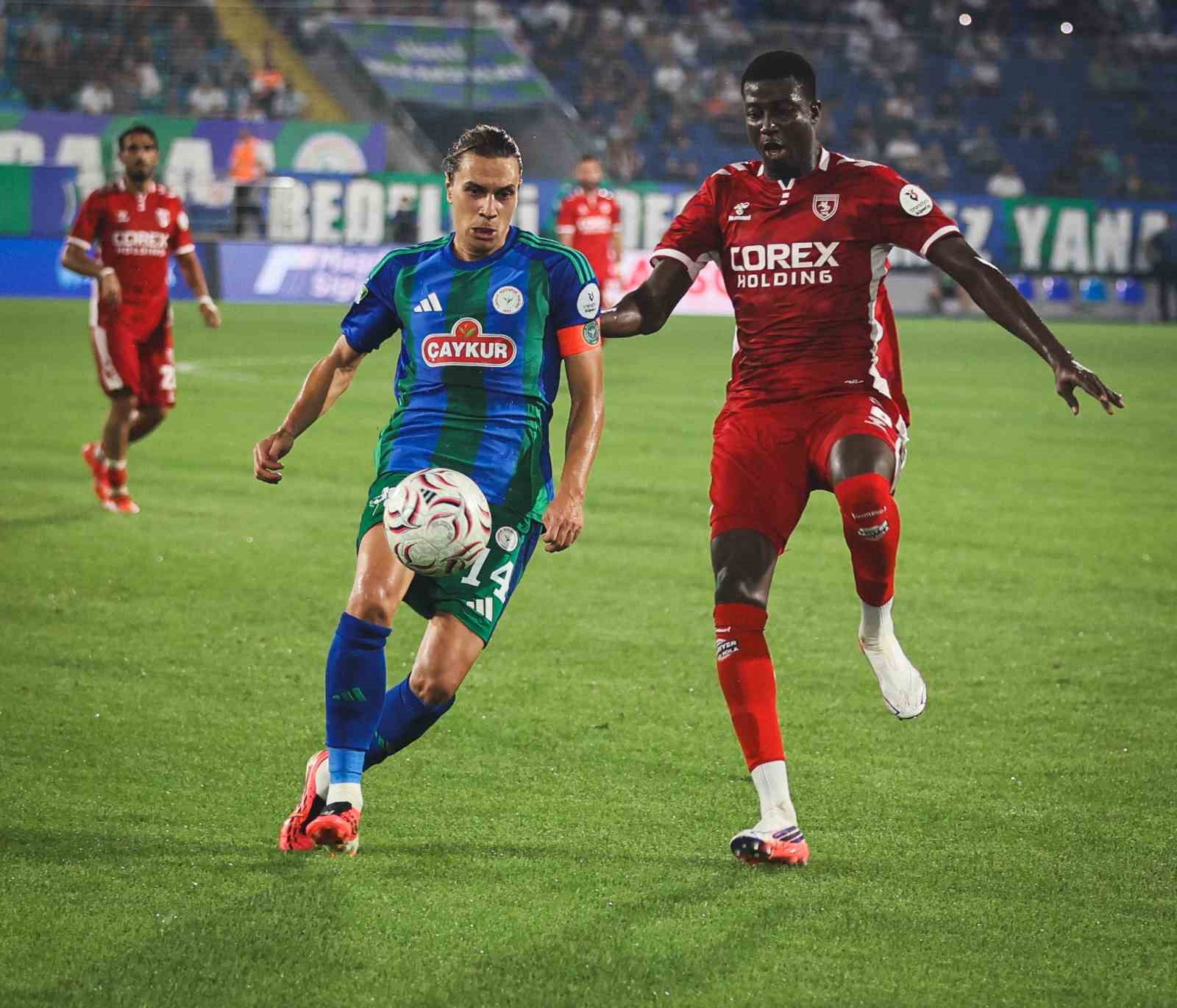 Trendyol Süper Lig: Çaykur Rizespor: 0 - Samsunspor: 2 (Maç sonucu)