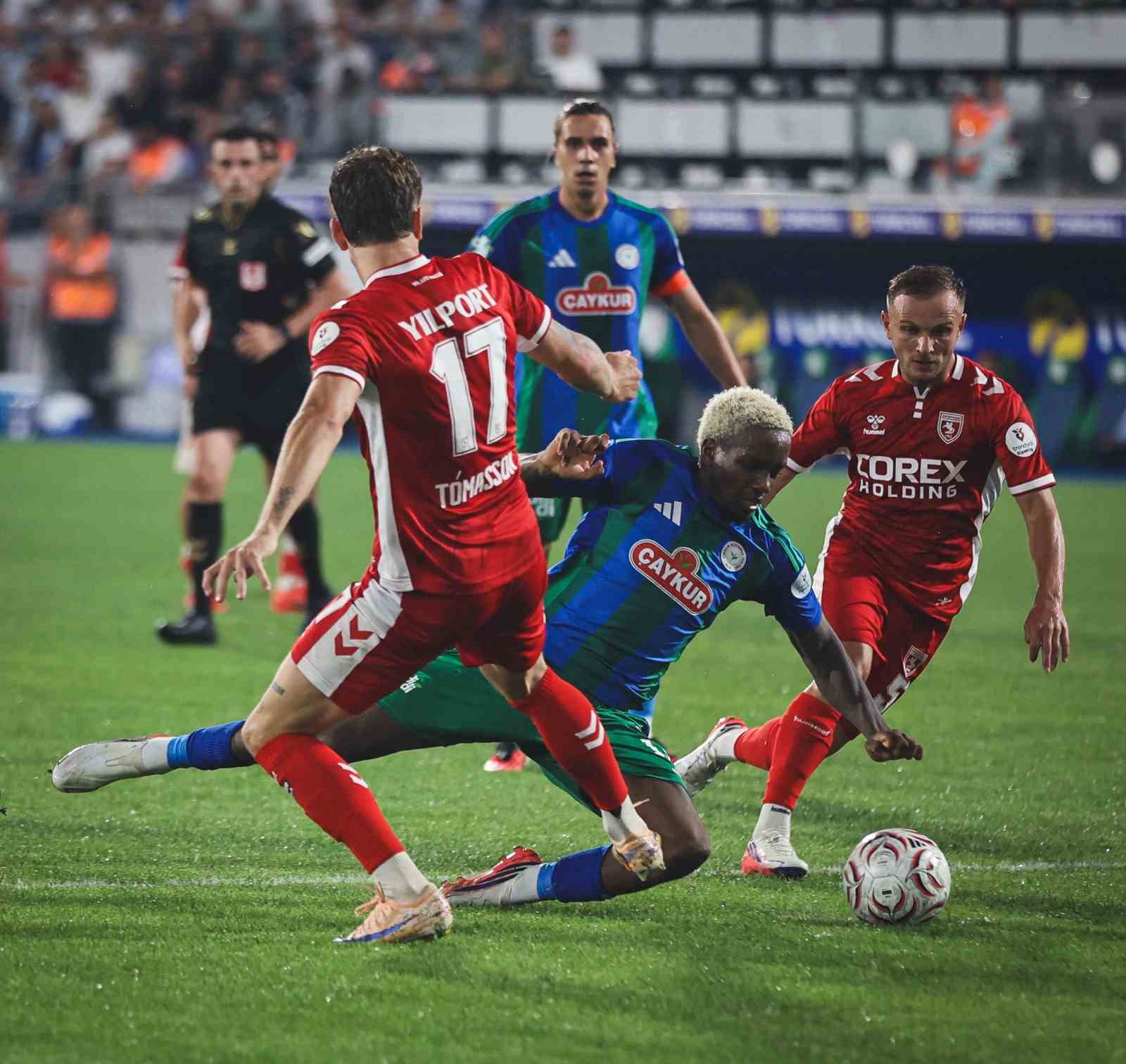 Trendyol Süper Lig: Çaykur Rizespor: 0 - Samsunspor: 2 (Maç sonucu)