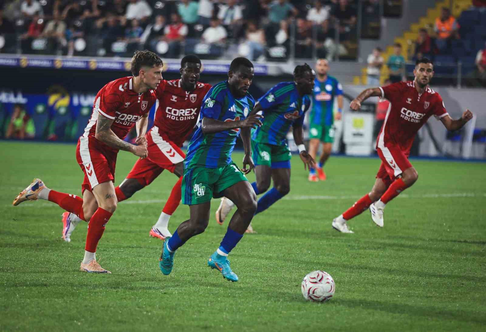 Trendyol Süper Lig: Çaykur Rizespor: 0 - Samsunspor: 2 (Maç sonucu)