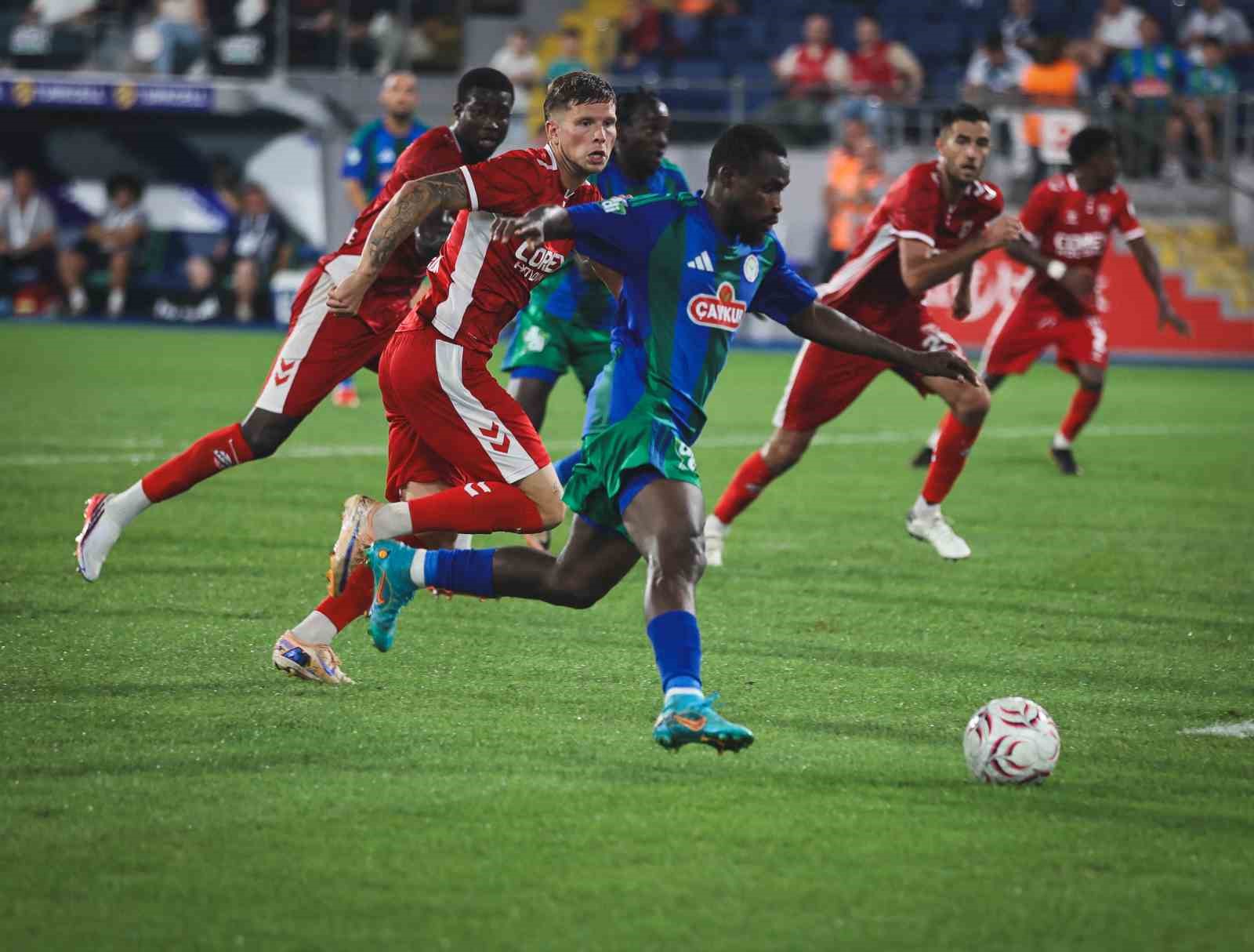 Trendyol Süper Lig: Çaykur Rizespor: 0 - Samsunspor: 2 (Maç sonucu)