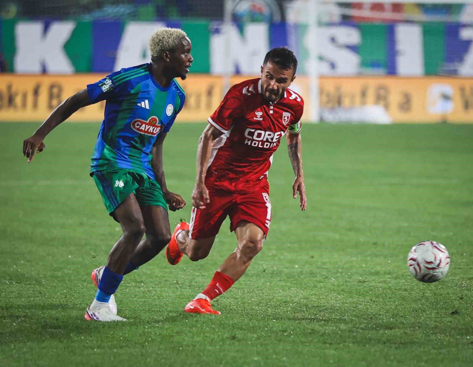 Trendyol Süper Lig: Çaykur Rizespor: 0 - Samsunspor: 2 (Maç sonucu)
