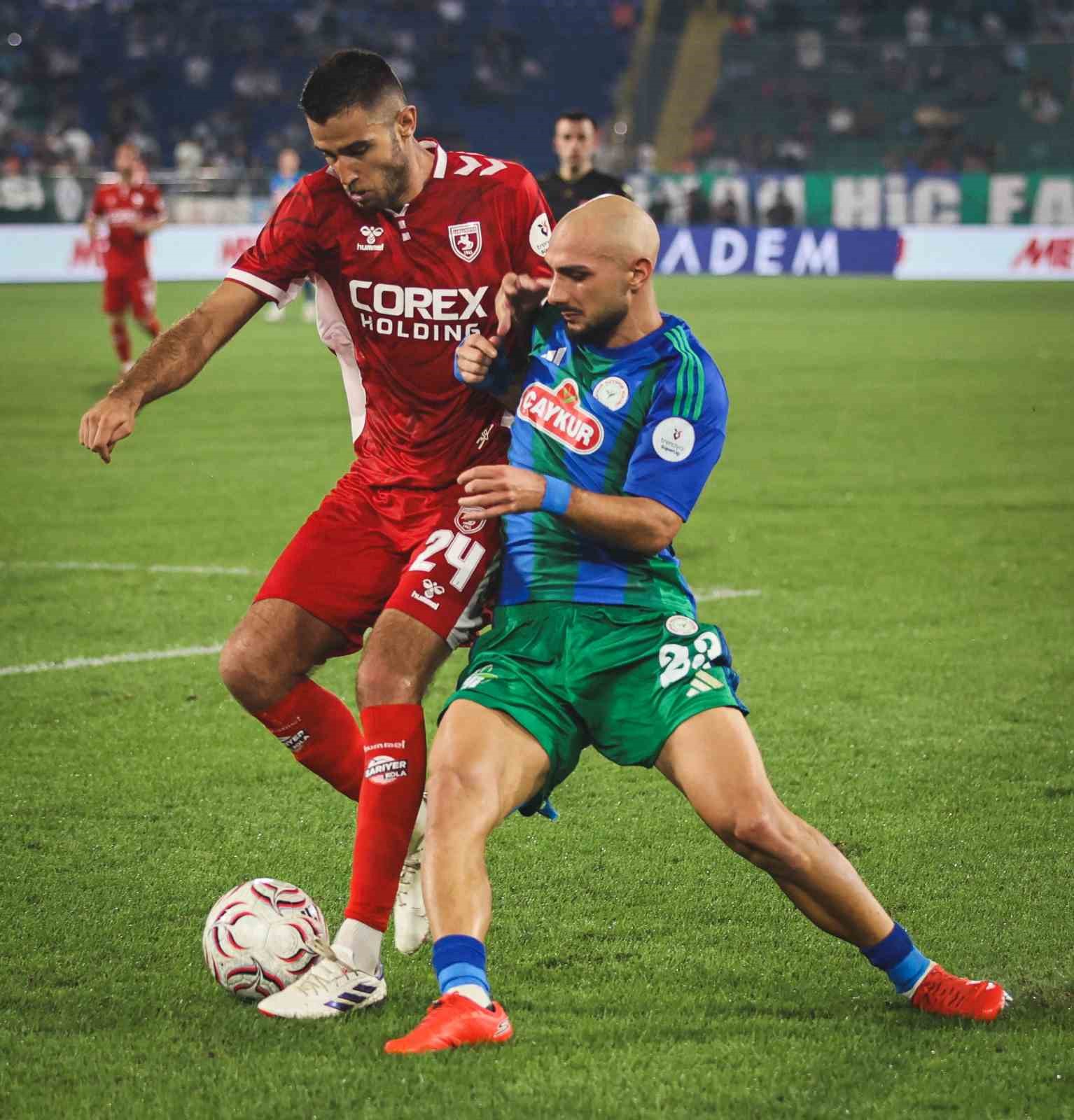 Trendyol Süper Lig: Çaykur Rizespor: 0 - Samsunspor: 2 (Maç sonucu)