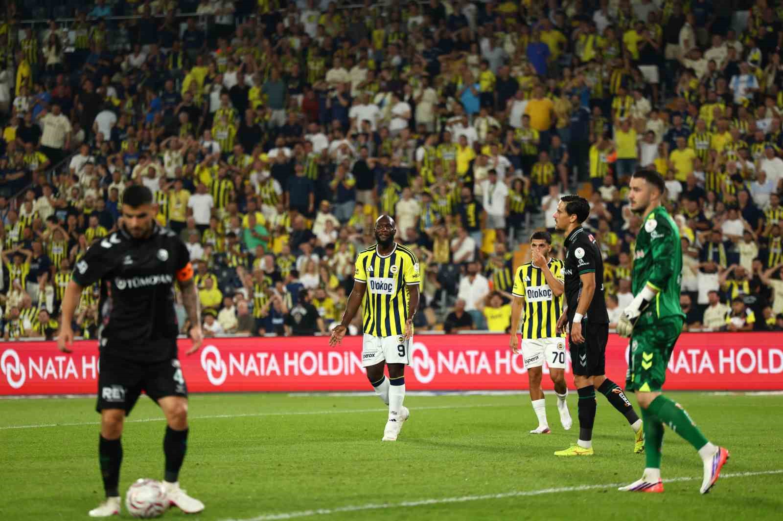 Romelu Lukaku, ligde ilk kez forma giydi