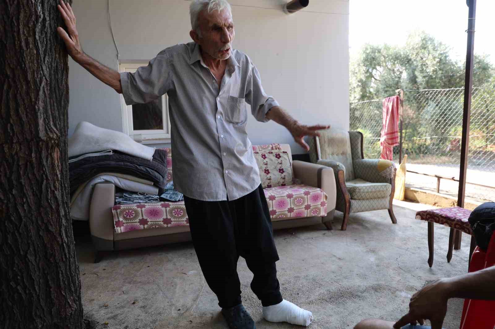 Yaşlı adama çarpıp hiçbir şey olmamış gibi yoluna devam etti