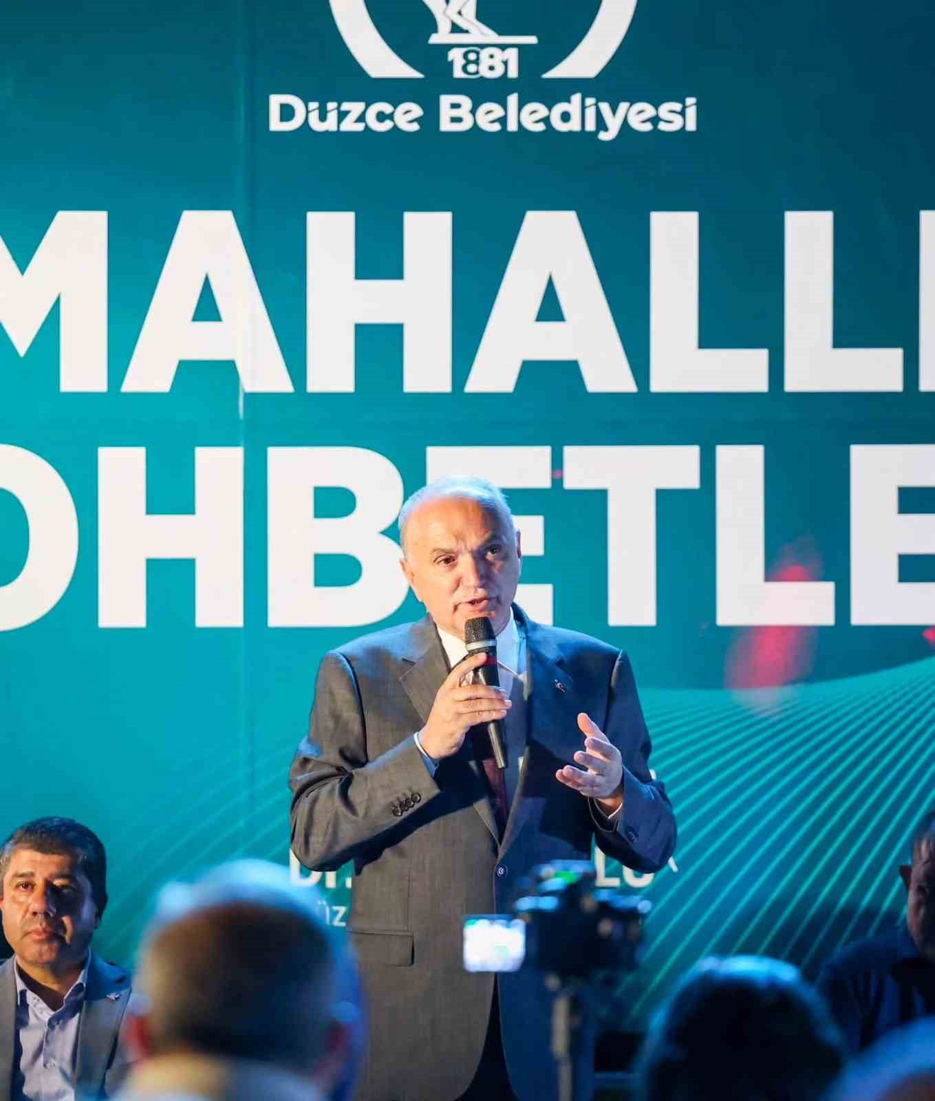 Başkan Faruk Özlü "Köklerimizi unutmadan geleceği inşa ediyoruz"