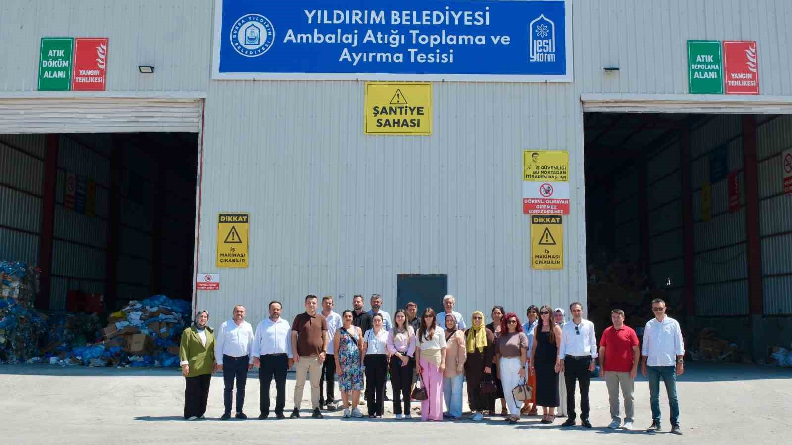 Yıldırım’ın çevre çalışmaları Bursa’ya örnek oluyor