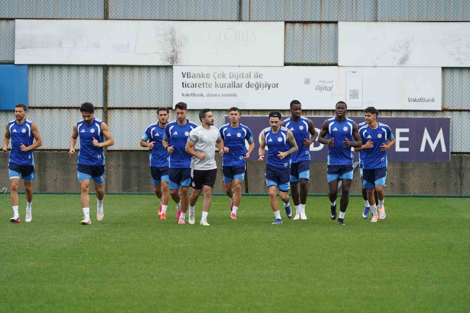 Çaykur Rizespor’da Gaziantep FK maçı hazırlıkları başladı
