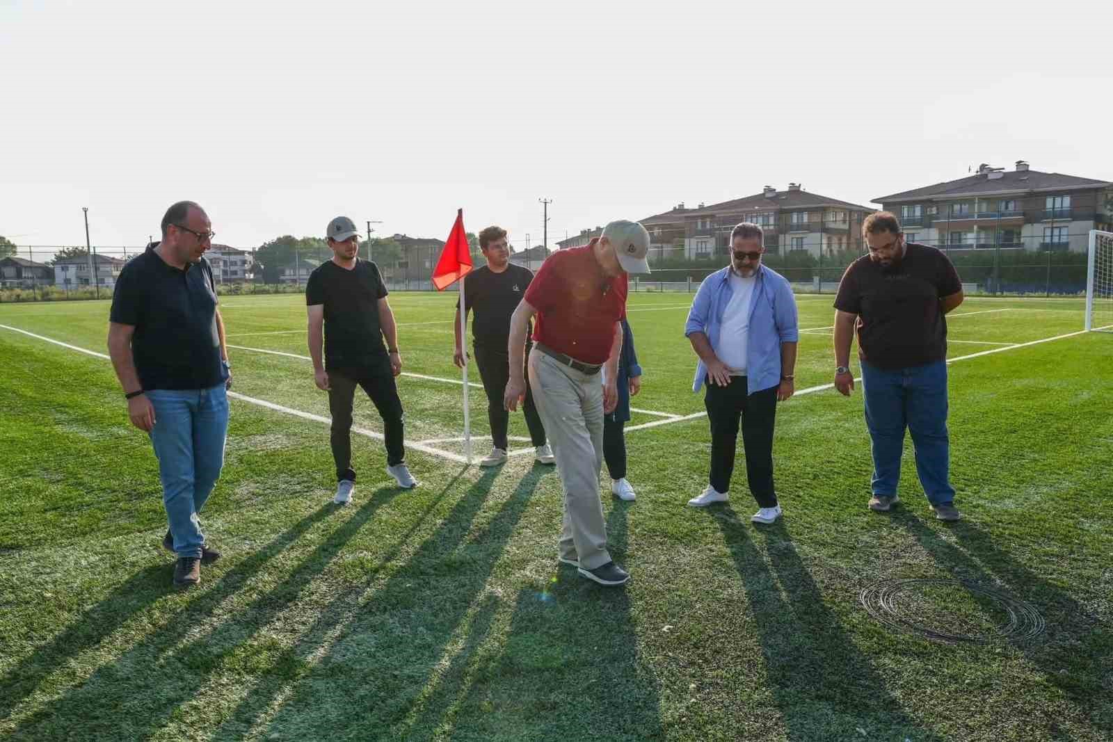 Cedidiye Kent Meydanı ve 19 Mayıs Spor Kampüsü inşaatında sona doğru