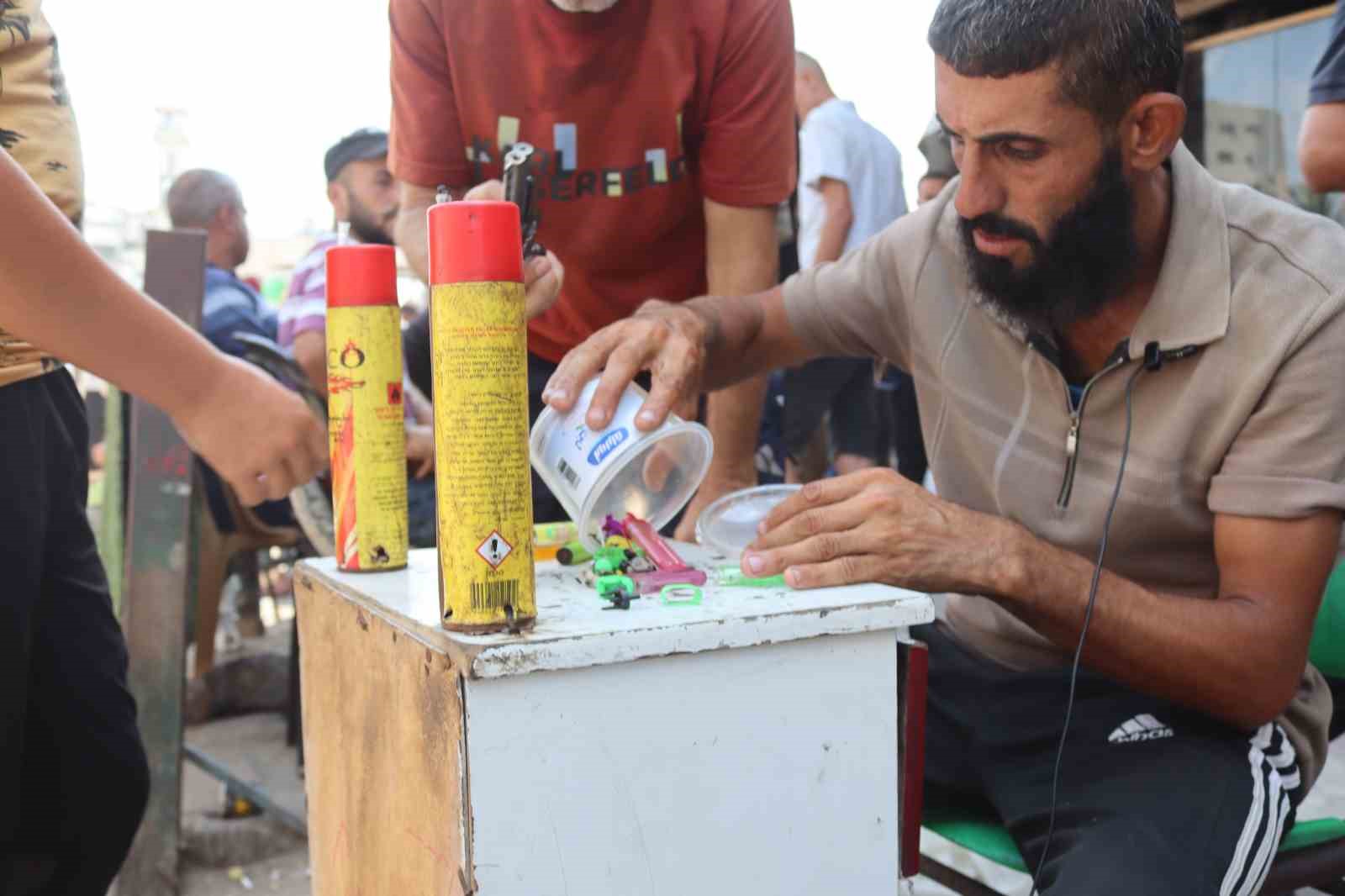 Gazze’de çakmak artık bir lüks: Fiyatlar 20 kat arttı