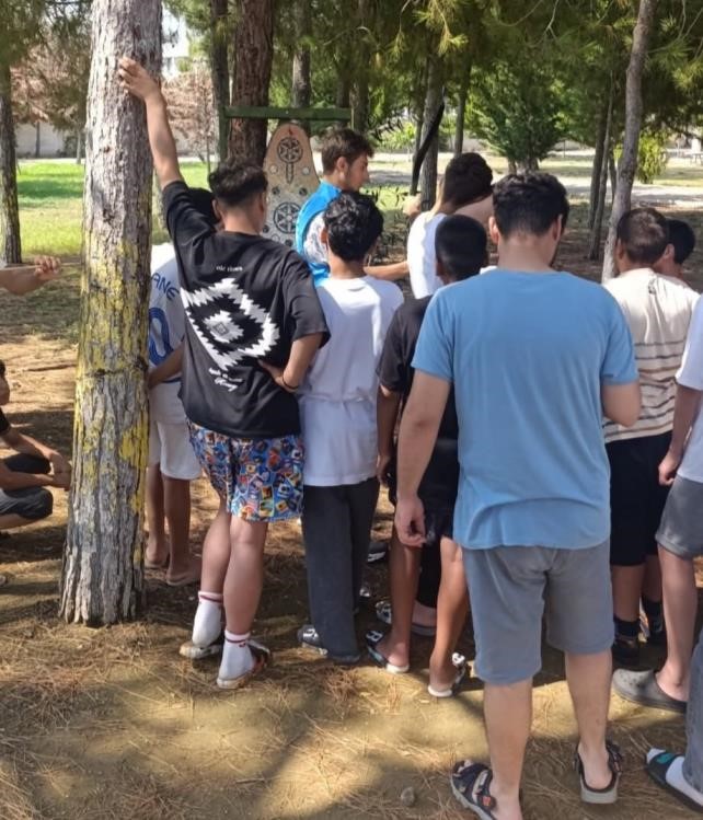 Bilecikli gençler yaz kampında doyasıya eğlendi