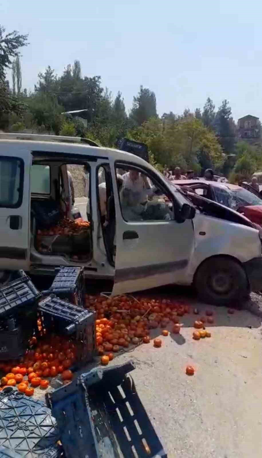 Adana’da trafik kazası: 2 yaralı