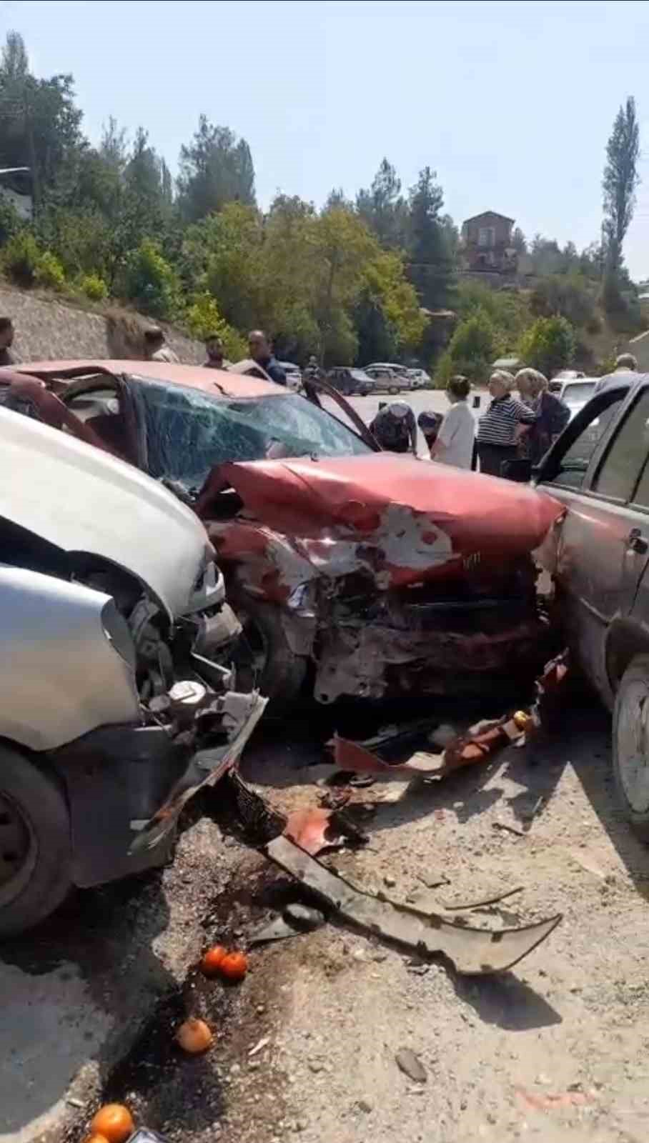 Adana’da trafik kazası: 2 yaralı