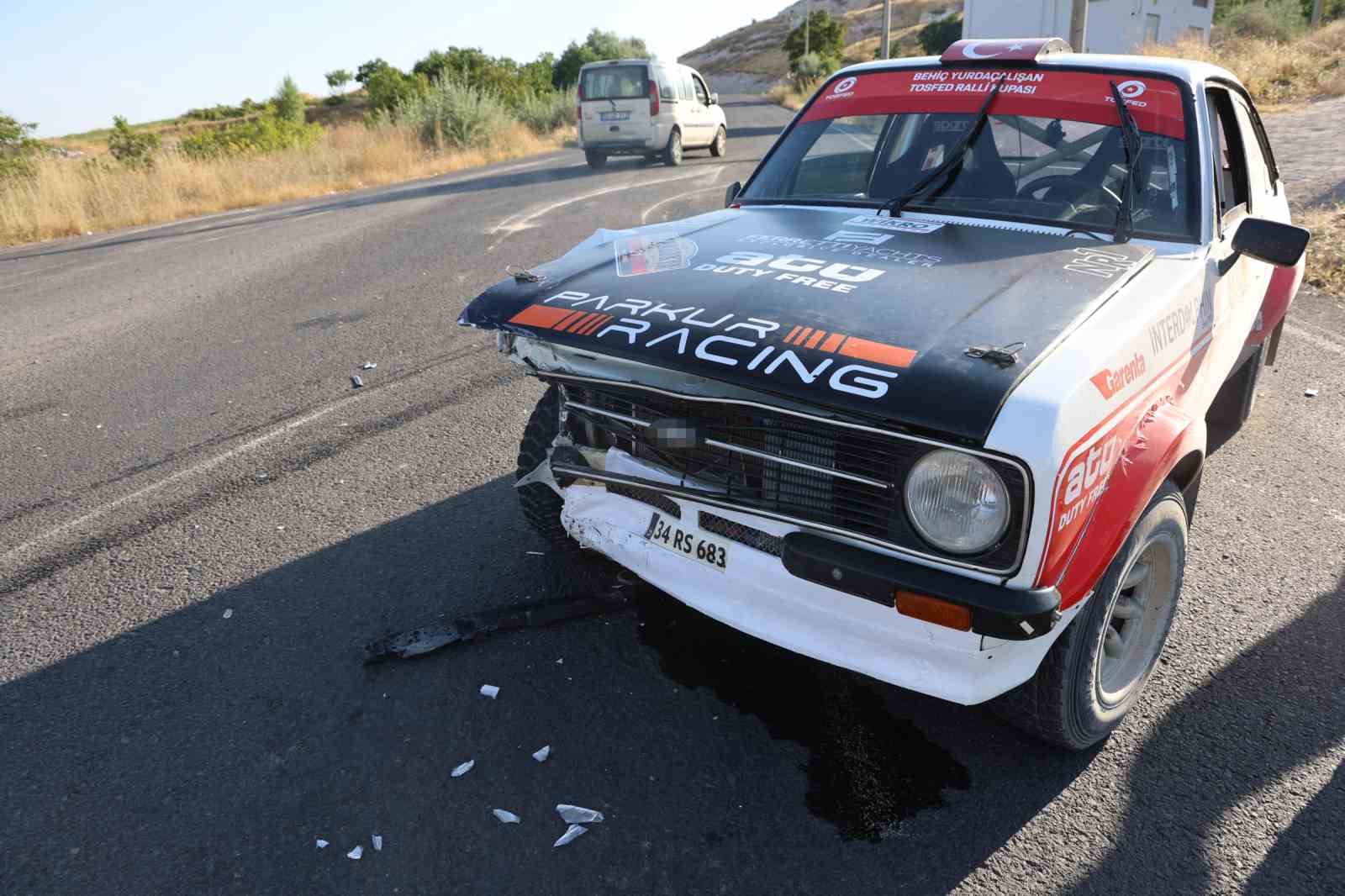 Kapadokya Rallisi’nde kaza: 3 yaralı