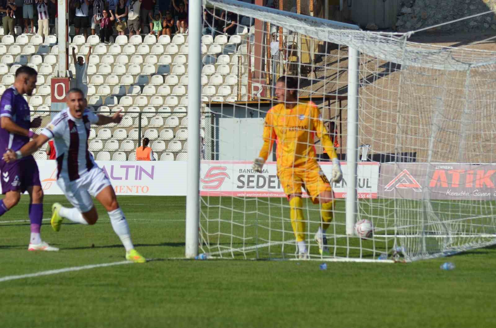 Trendyol 1. Lig: Bandırmaspor: 1 - Ankara Keçiörengücü: 1