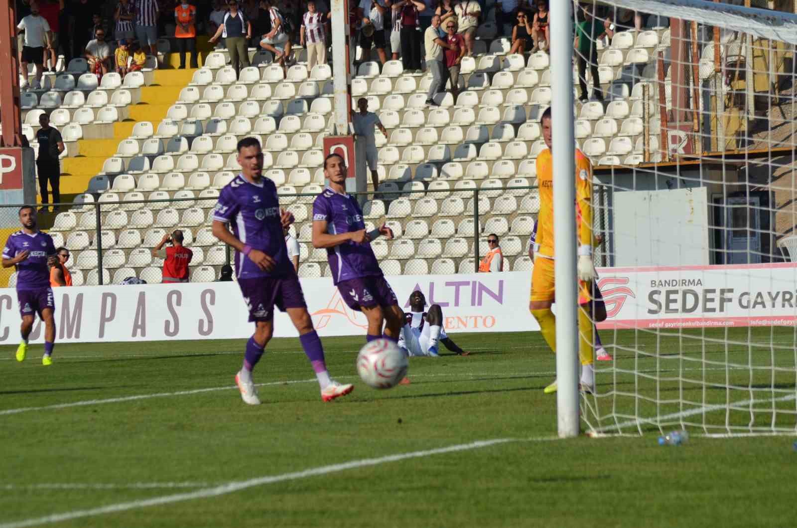 Trendyol 1. Lig: Bandırmaspor: 1 - Ankara Keçiörengücü: 1