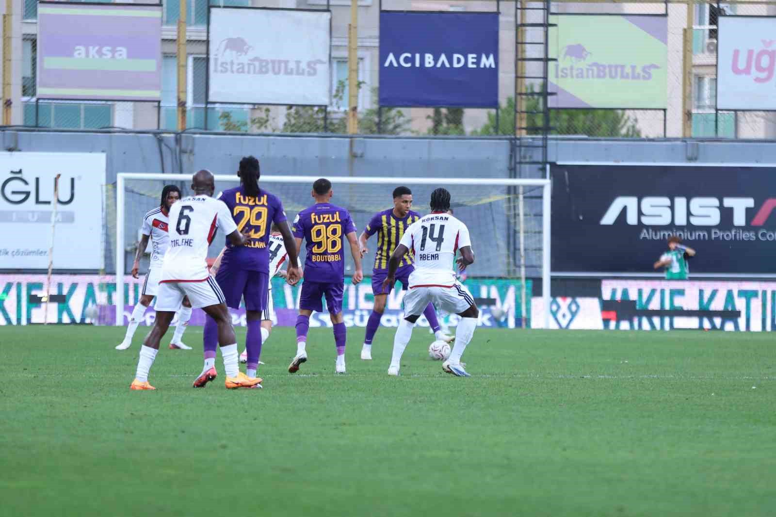 Trendyol Süper Lig: Eyüpspor: 0 - Gaziantep FK: 1 (Maç sonucu)